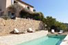 House in Cotignac - Le Collet : Comfortable Holidayhome with an Amazing view  over the Green Provence