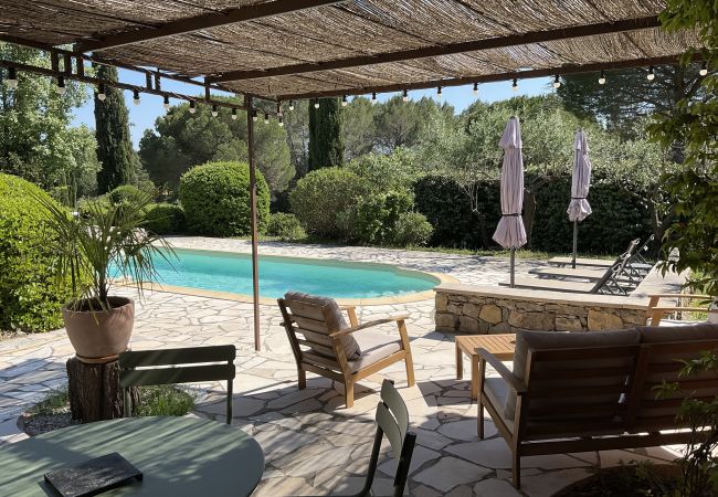 House in Cotignac - Les Valérianes, 3 stars holidays home in Provence with private pool