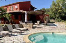 House in Cotignac - Les Valérianes, 3 stars holidays home in Provence with private pool