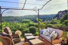 House in Cotignac - La Belle Etoile : private garden and terrace with exceptional setting