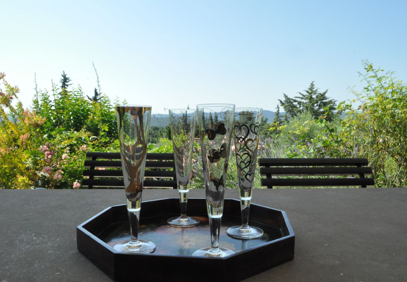 House in Cotignac - Arts & Flores : Seasonal rental in Provence Quiet holidays with Air conditioning, (heated) private pool and WIFI House in Cotignac - Arts & Flores : Seasonal rental in Provence Quiet holidays with Air conditioning, (heated) private pool and WIFI