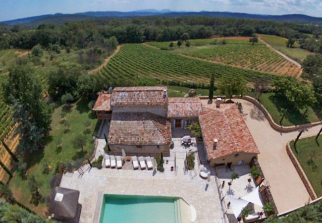 Villa/Dettached house in Cotignac - Li Sian Ben :  Holiday of charm in the heart of the vineyard