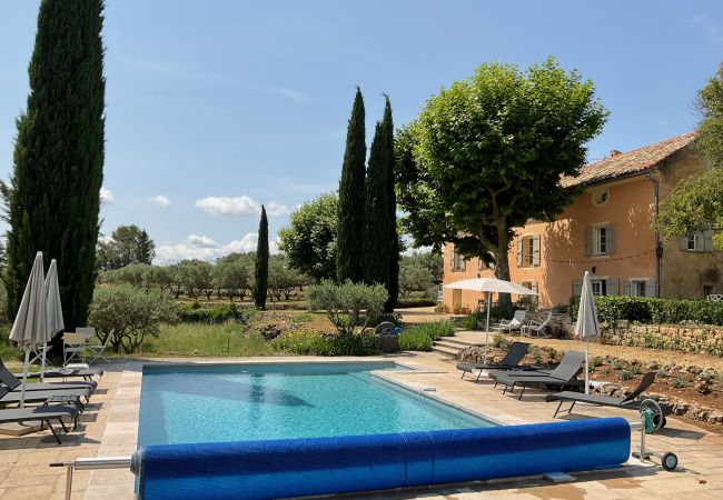  in Cotignac - L'Alérie, gorgeous bastide Provençale, charm and peaceful, private pool and tennis court