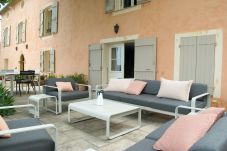 House in Cotignac - L'Alérie, gorgeous bastide Provençale, charm and peaceful, private pool and tennis court