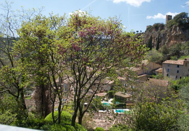 House in Cotignac - Maison Perchée : private pool, aircon, walking distance to shops and restaurants