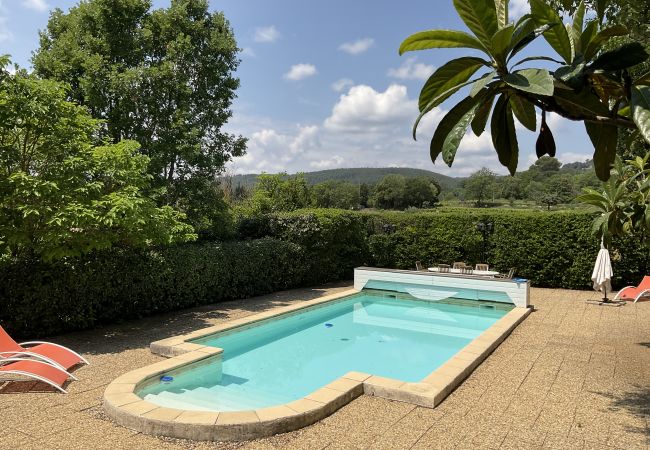  in Cotignac - Bastide de Gourlon NEW 23 : Holidays house for 10/12 guests with private pool