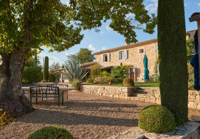  in Cotignac - La Volière : holidays home with charm, 3 bedrooms, private pool