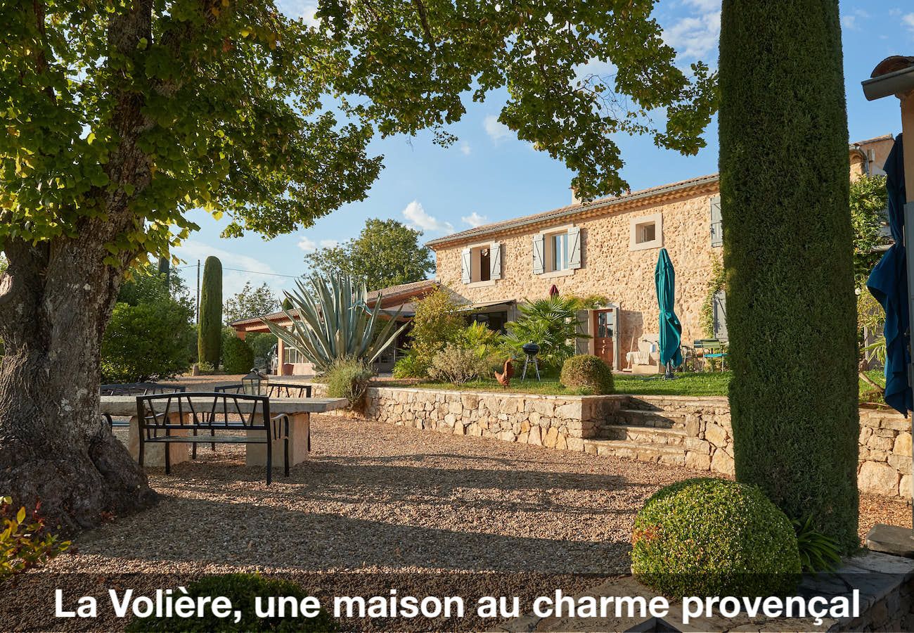 House in Cotignac - La Volière : holidays home with charm, 3 bedrooms, private pool