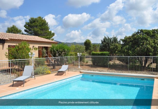  in Cotignac - Le Cade, house for 6/8 with private pool