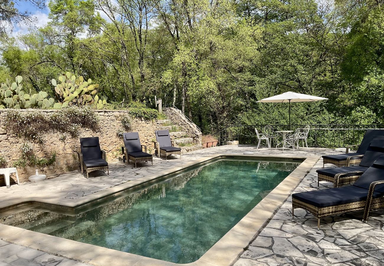 House in Entrecasteaux - NEW 26 Lou Cigaloun, holidays in Provence, 8 guests, private pool